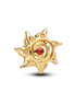 Pandora Sun Openwork Gold-Plated Charm