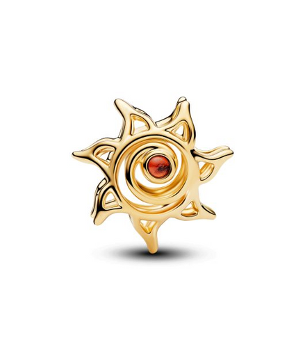Pandora Moments 14K Gold-Plated Sun Openwork Charm