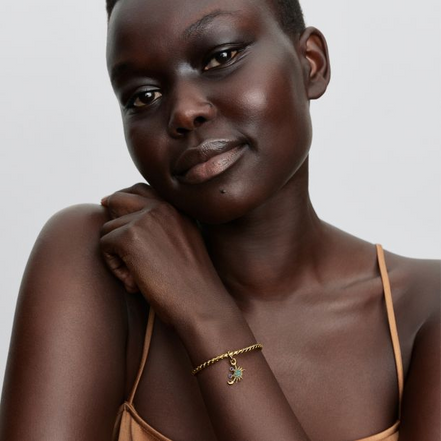Pandora Crab Gold-Plated Dangle Charm