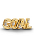 Pandora Goal Script Gold-Plated Charm