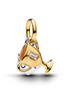 Pandora Engravable Trophy Two-Tone Double Dangle Charm