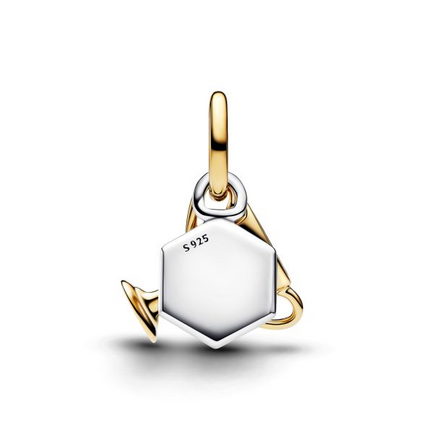 Pandora Engravable Trophy Two-Tone Double Dangle Charm
