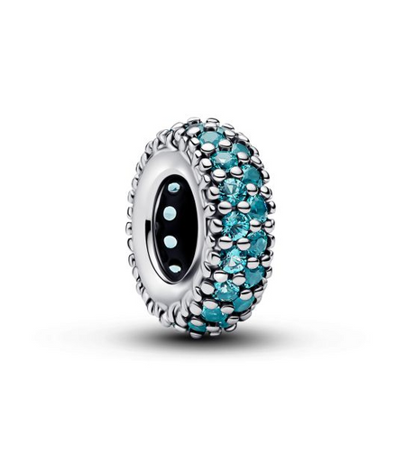 Pandora Ice Blue Stone Spacer Charm
