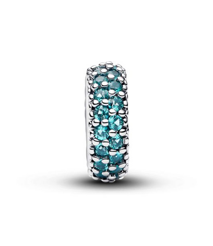 Pandora Ice Blue Stone Spacer Charm