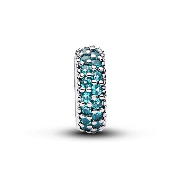 Pandora Ice Blue Stone Spacer Charm