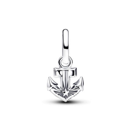 Pandora ME/Moments Silver Blue Anchor Mini Dangle Charm