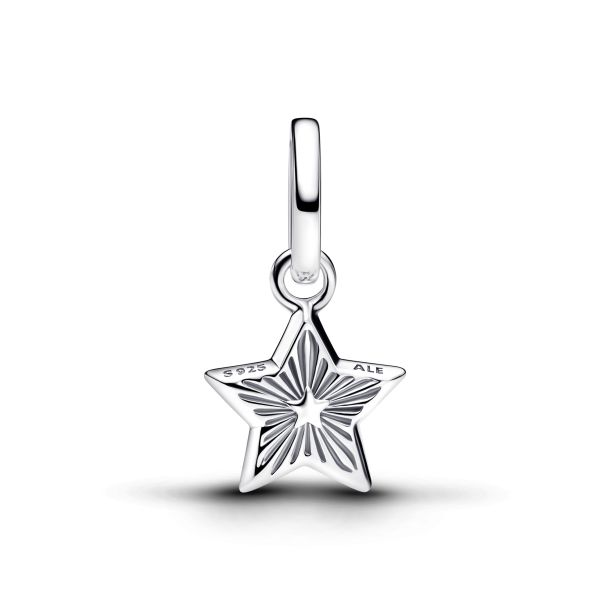 Pandora ME/Moments Silver Blue Star Mini Dangle Charm
