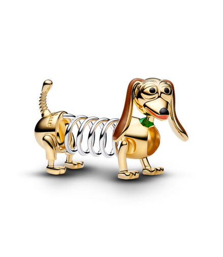 Pandora X Disney Two-Tone Pixar Toy Story Slinky Dog Charm