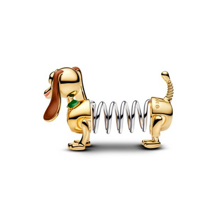 Pandora X Disney Two-Tone Pixar Toy Story Slinky Dog Charm