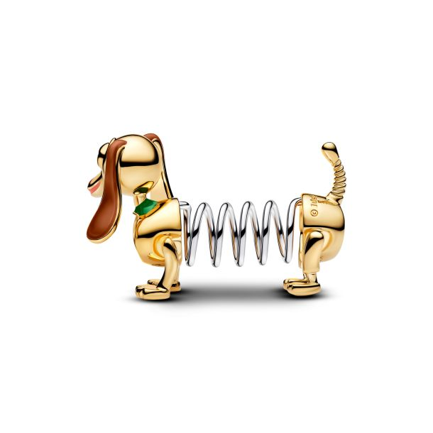 Pandora X Disney Two-Tone Pixar Toy Story Slinky Dog Charm