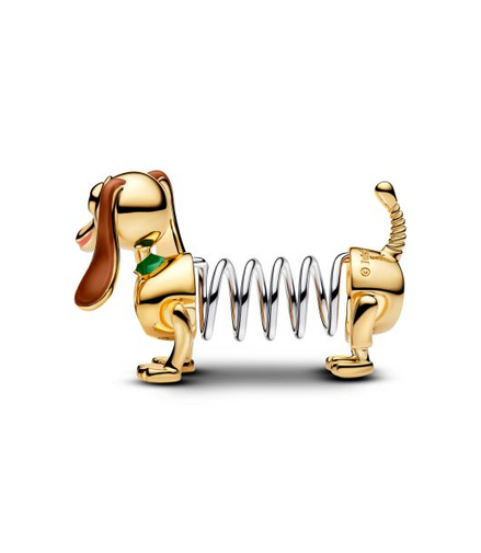 Pandora X Disney Two-Tone Pixar Toy Story Slinky Dog Charm