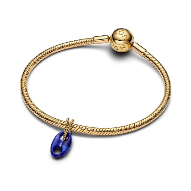 Pandora Moments 14K Gold-Plated Mariner Link Dangle Charm