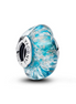 Pandora Turquoise Murano Glass & Glitter Charm