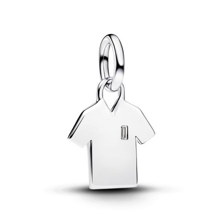 Pandora Engravable Soccer Shirt Dangle Charm