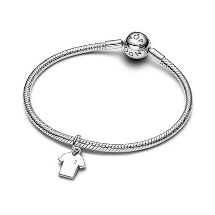 Pandora Engravable Soccer Shirt Dangle Charm