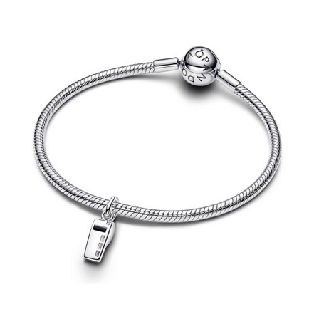 Pandora Referee Whistle Dangle Charm