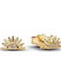 Pandora Celestial Sparkling Sun Gold-Plated Stud Earrings