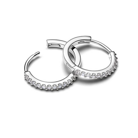 Pandora Sparkling Mini Hoop Earrings