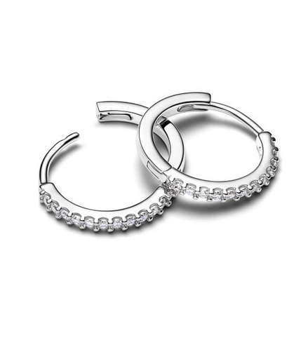Pandora Sparkling Mini Hoop Earrings