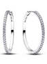 Pandora Sparkling Hoop Earrings