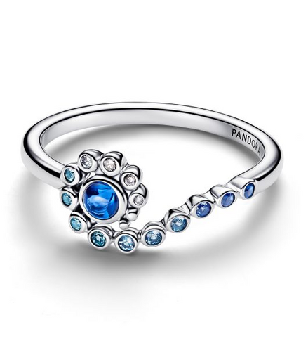 Pandora - Disney Moana Ocean Wave Ring Size 7