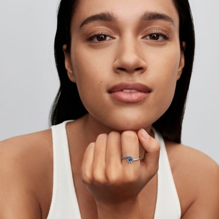 Pandora - Disney Moana Ocean Wave Ring Size 7