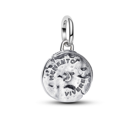Pandora ME/Moments Silver Infinity Snake Medallion Charm