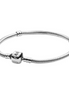 Pandora Moments Barrel Clasp Snake Chain Bracelet Size 19