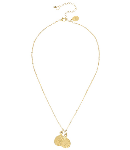 Susan Shaw Widow's Mite Coin Necklace