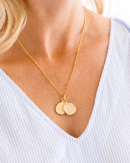 Susan Shaw Widow's Mite Coin Necklace