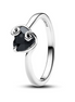 Pandora Disney The Nightmare Before Christmas Jack Black Heart Ring Size 6