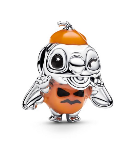 Pandora Disney Stitch Halloween Pumpkin Limited Edition Charm