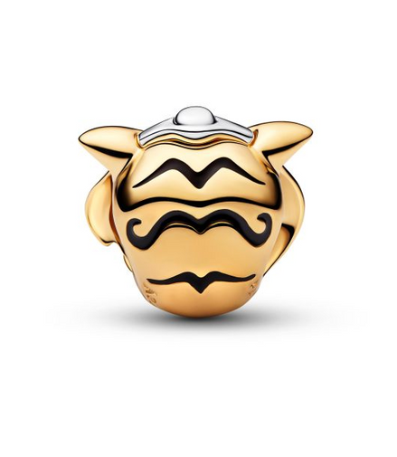 Pandora Disney Princess Jasmine Rajah Lab-Grown Diamond Two-Tone Charm