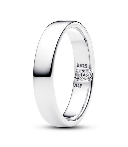 Pandora Engravable Classic Band Ring Size 7.5