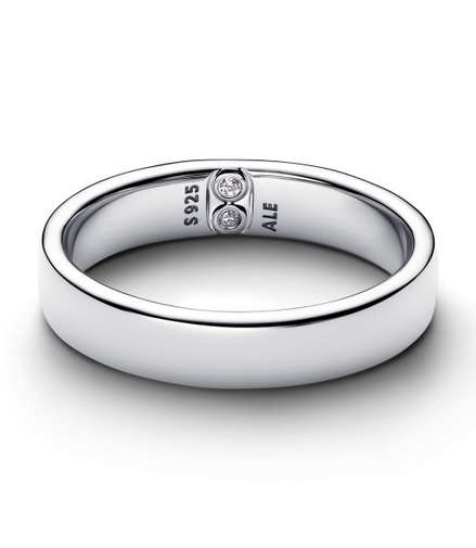 Pandora Engravable Classic Band Ring Size 7.5