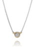 Vahan Silver and 14K Yellow Gold Diamond Fashion Necklace