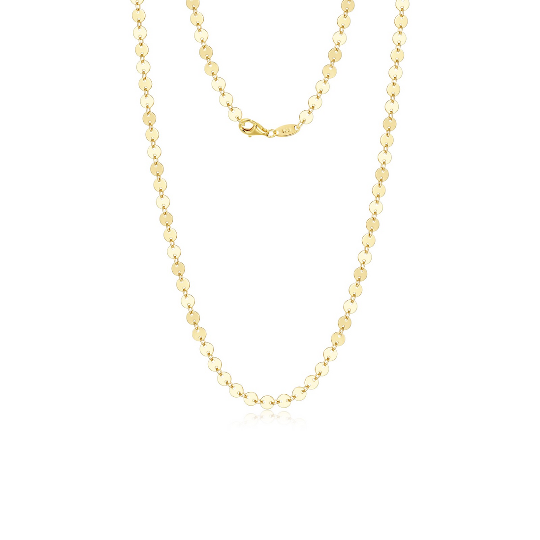 Lafonn Gold-Plated Lola Disc Chain