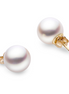 Imperial Pearl 14K Yellow Gold "AA" 10mm Freshwater Pearl Stud Earrings
