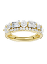 Revelation 14K Yellow Gold 2 CTW Lab Grown Diamond Stackable Ring