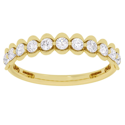 Lab Grown Dia Band