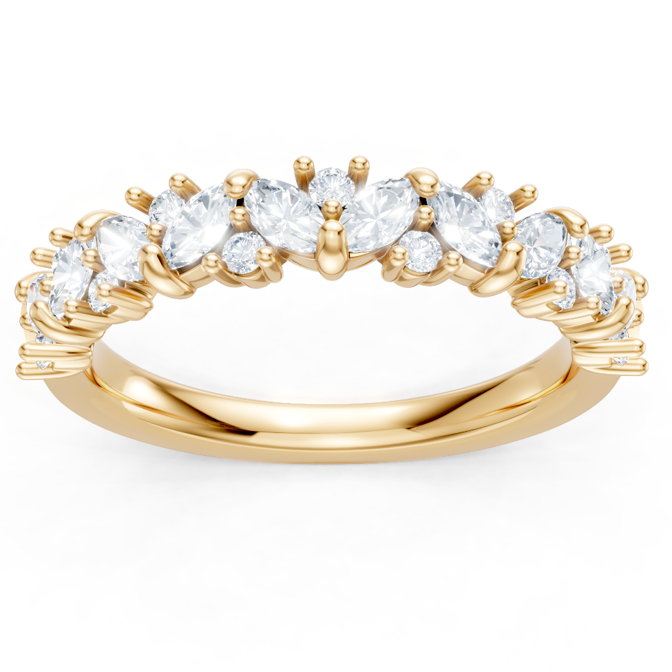 Lab Grown Dia Band