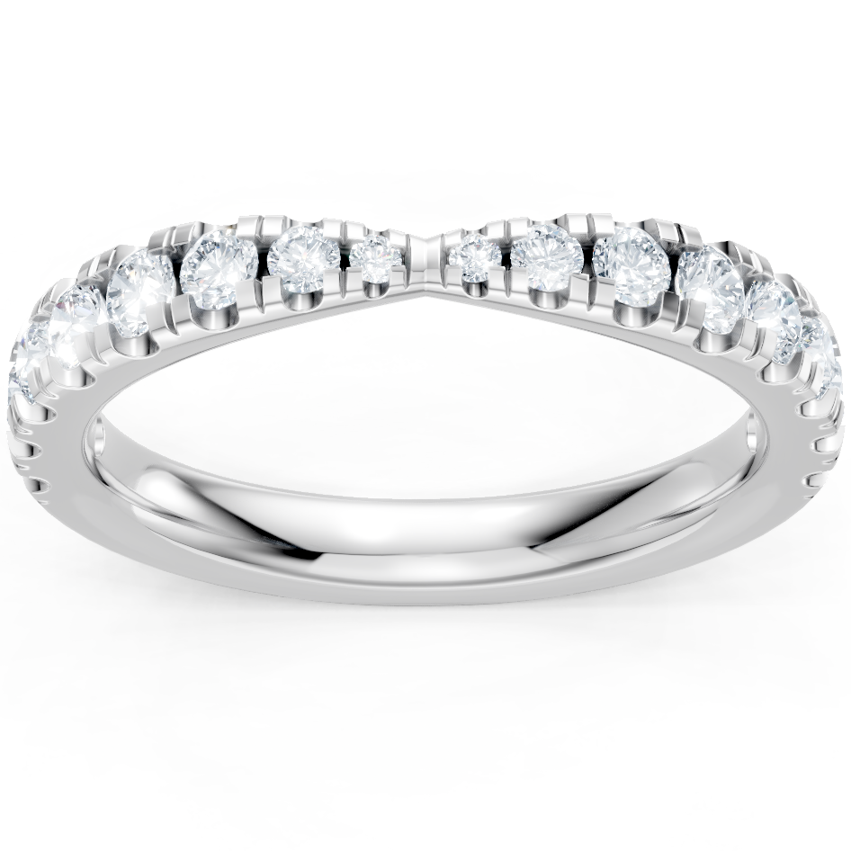 Lab Grown Dia Band