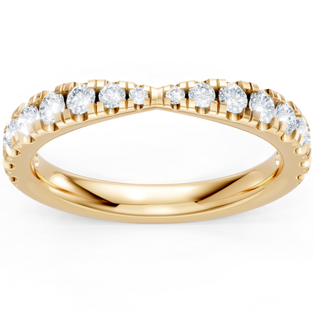 Lab Grown Dia Band