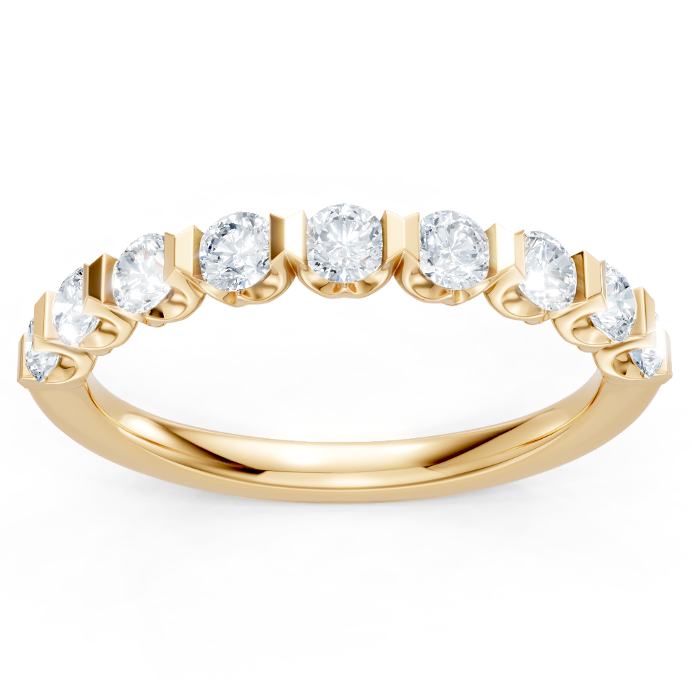 Lab Grown Dia Band