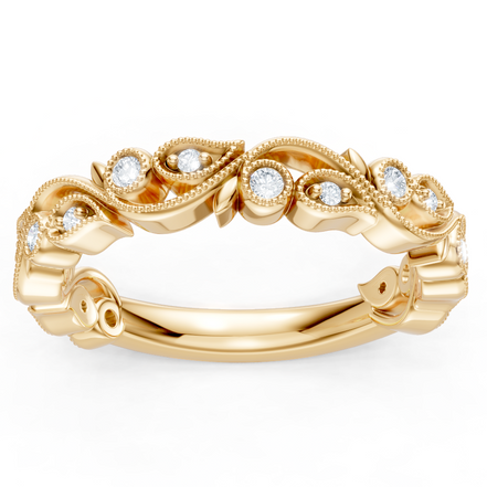 Lab Grown Dia Band