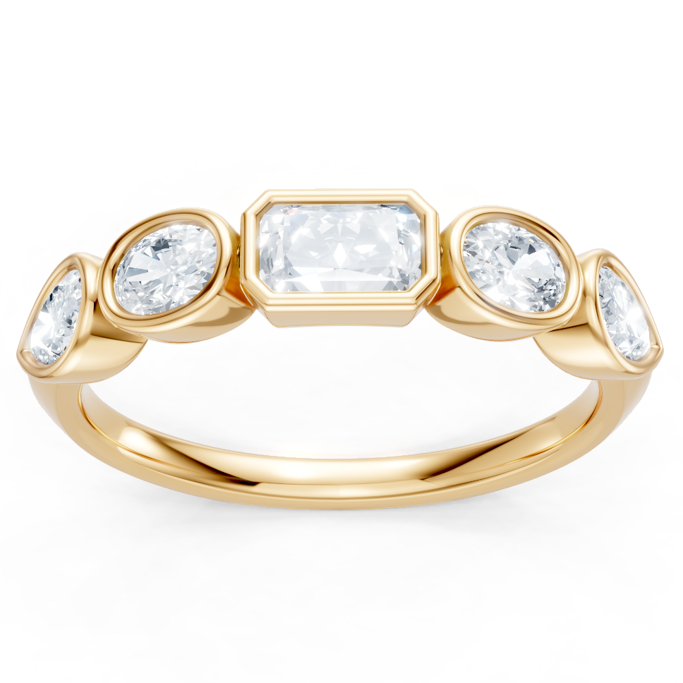 Lab Grown Dia Band