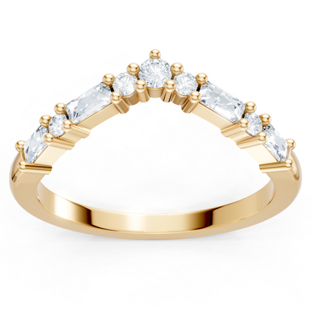 Lab Grown Dia Band