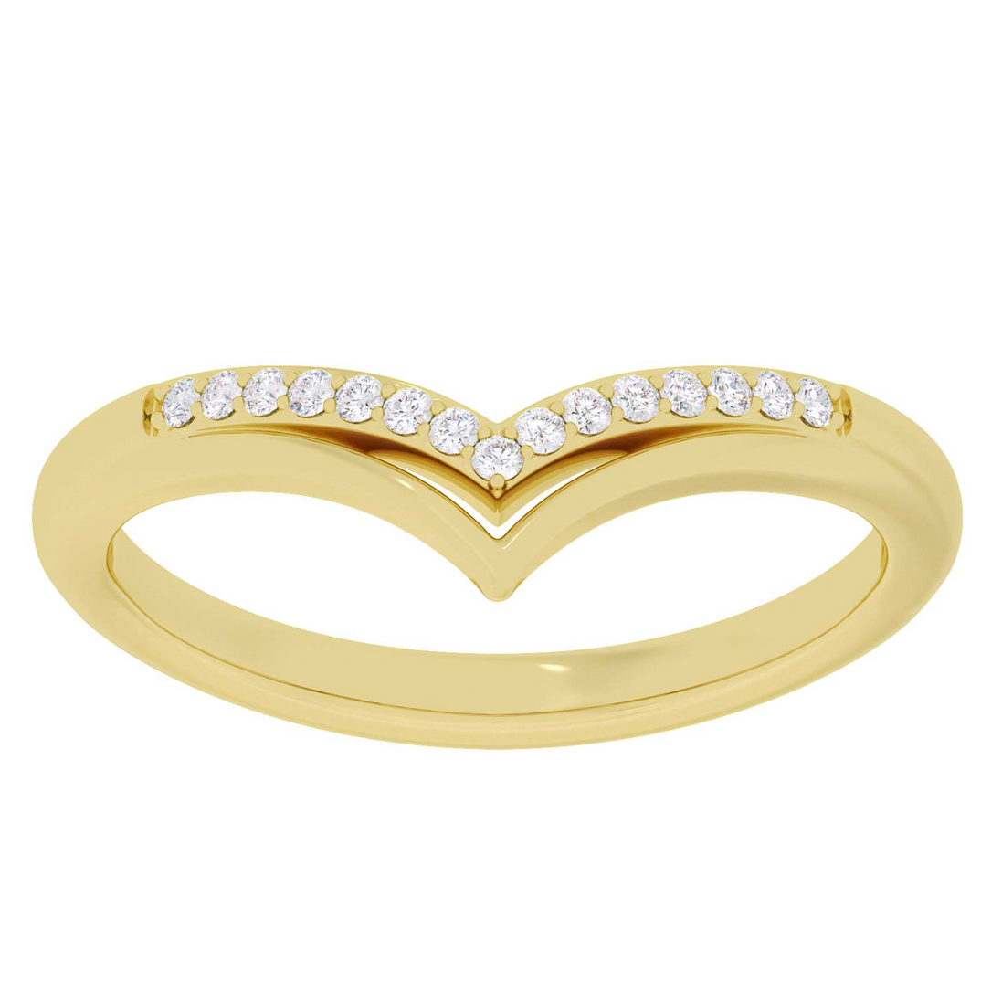 Diamond Wedding Bands  -  Women'