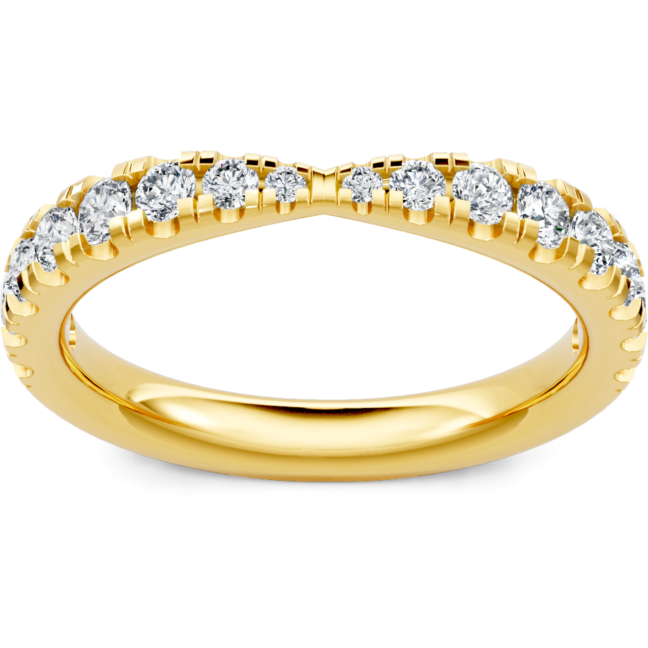Diamond Wedding Bands  -  Women'