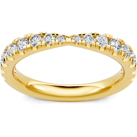 Diamond Wedding Bands  -  Women'